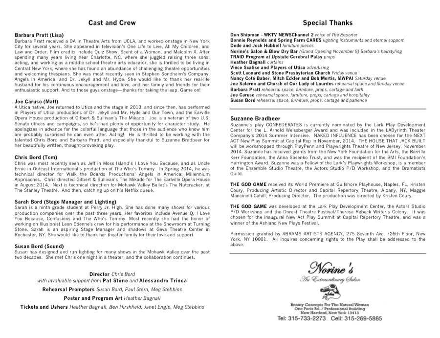 The God Game Program