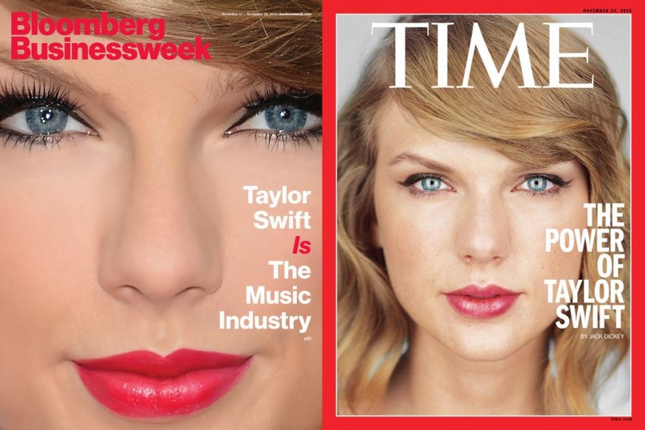 Taylor Swift Magazine Covers - Businessweek and Time
