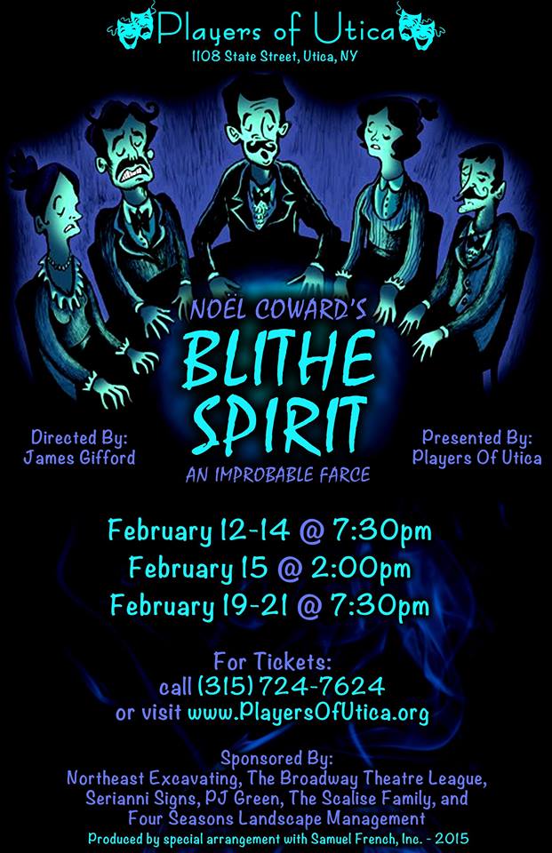 Blithe Spirit - Players of Utica