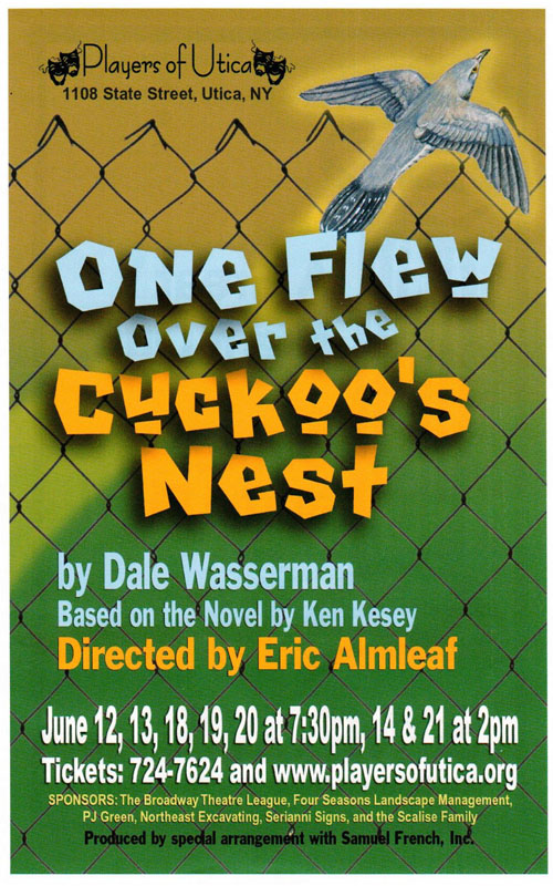 Players of Utica One Flew Over the Cuckoo's Nest
