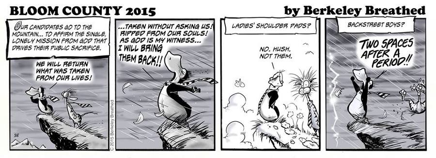 Bloom County, by Berkeley Breathed