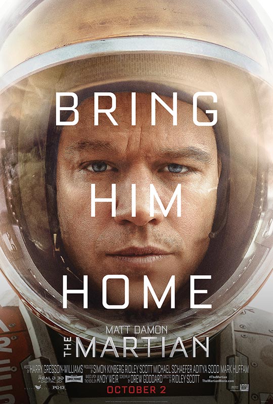 The Martian - movie poster